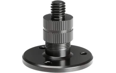 Adam Hall D 921 BLK Schwanenhals Montagegrundplatte 