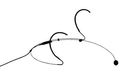 Audac CMX 726 B Headset Mikrofon schwarz 