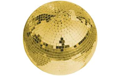 Eurolite Spiegelkugel 30cm gold 