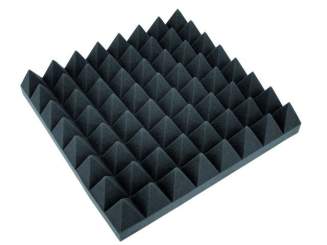 Eurolite Akustikschaumstoff Pyramide 100mm,50x50cm 