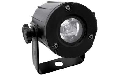 Eurolite LED PST-3W 3200K 6° schwarz 