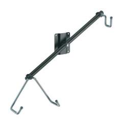 K&M 16295 E-Gitarrenwandhalter, schwarz 