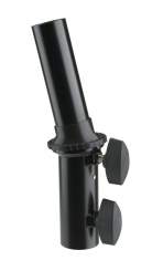 K&M 19670 Boxenschrägsteller, schwarz 