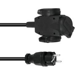 PSSO Verlängerung 3x1,5 3m 3-fach sw 