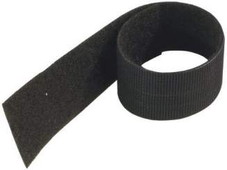 K&M 21403 Kletthalteband, schwarz 