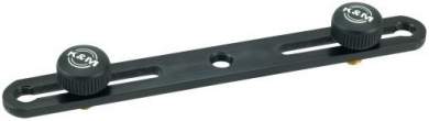 K&M 23550 Ergänzungsschiene, schwarz 