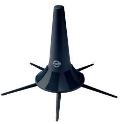 K&M 15240 Flügelhornständer, schwarz 