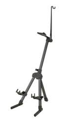 K&M 15530 Violinenständer, schwarz 