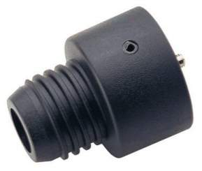 K&M 15281 Kegeladapter, schwarz 