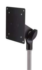 K&M 19685 Adapter für LCD/TFT-Bildschirme, schwarz 