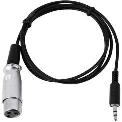 Eurolite DMX-Adapter OUT Klinke 3,5/XLR 1m 
