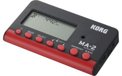 Korg MA-2 Metronom, digital, schwarz/rot 