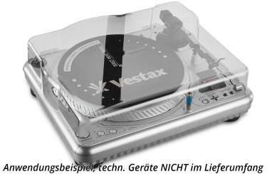 Decksaver Vestax PDX Plattenspieler Staubschutzabdeckung 