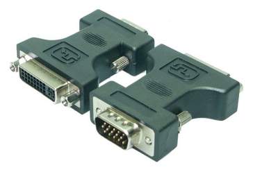 Adapter DVI zu VGA,  DVI female  -> VGA male 