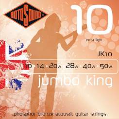Rotosound A-Git. Saiten JK10 Jumbo King 10er Satz 