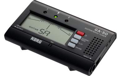 Korg GA-50 Tuner, schwarz 