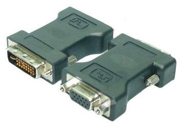 Adapter DVI zu HD DSUB,  DVI-I male  -> HD DSUB female 