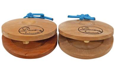 Dimavery Fingerkastagnetten,  Holz  /Paar 