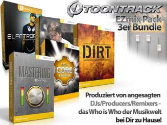 ToonTrack EZmix Pack 3er Bundle (Download/Licence Key) 