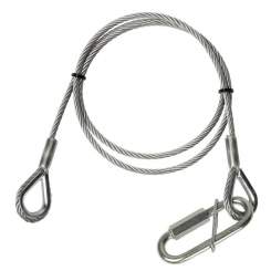 Adam Hall S 45100 - Sicherungsseil 4 mm 