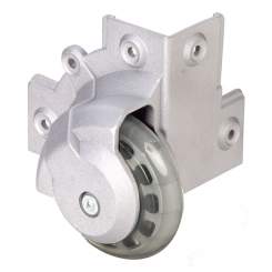 Adam Hall 37501 S - Eckaufbaurolle mit weichem Rad 75 mm 