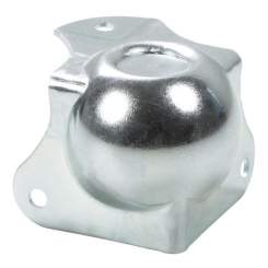 Adam Hall 41263 Kugelecke mittel mit integrierter L-Ecke 40 mm gekröpft 30 mm mit Stapelmulde 
