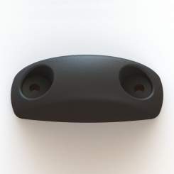 Adam Hall 4946 Plastikfuß 73 x 28 x 29 mm 