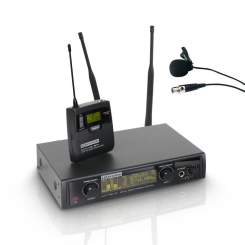LD Systems WIN 42 Serie - Funkmikrofon System mit Belt Pack und Lavalier Mikrofon 