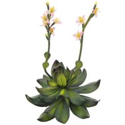Europalms Steinrose (EVA), pink, 32cm, Kunststoff 