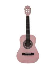 Dimavery AC-303 Klassik-Gitarre 1/2, pink 