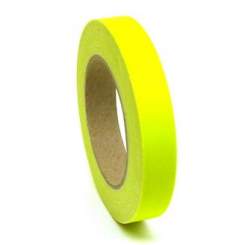 Adam Hall 58064 NYEL Gaffer Klebeband Neongelb 19mm x 25m 