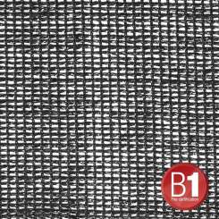 Adam Hall 0157 X 35 B - Gaze Typ 202 3x5m geöst schwarz 