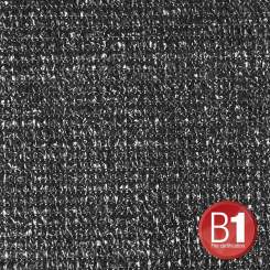 Adam Hall 0155 X 36 B - Gaze Typ 100 3x6m geöst schwarz 