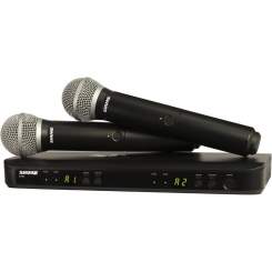Shure BLX288/PG58 K3E Dual Funksystem (606 bis 630 MHz) 