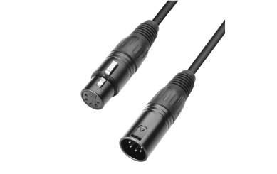 Adam Hall K3 DGH 0600 DMX Kabel XLR male 5 Pol auf XLR female 5 Pol 6 m 