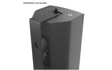 LD Systems SAT 262 G2 WMB Schwenkbare Wandhalterung für SAT 262 G2 schwarz 