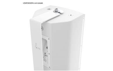 LD Systems SAT 262 G2 WMB W Schwenkbare Wandhalterung für SAT 262 G2 weiß 