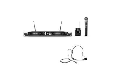 LD Systems U506 HBH 2 Funkmikrofon System mit Bodypack, Headset und Handmikrofon dynamisch 