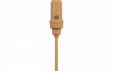 Shure UL4T/C-LM3-A UL4 Lavaliermikrofon mit Nierencharakteristik, LEMO3-Stecker, beige, inkl. Zubehör 