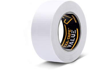 Defender EXA-TAPE-VALUE W 50 - Gewebeklebeband, Weiß, glänzend, 50mm x 50m 