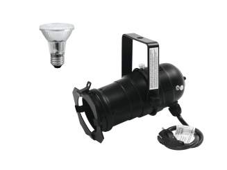 Eurolite Set PAR-20 Spot sw + PAR-20 230V SMD 6W E-27 LED 3000K 
