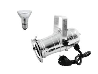 Eurolite Set PAR-20 Spot sil + PAR-20 230V SMD 6W E-27 LED 3000K 