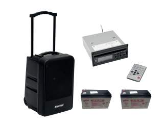 Omnitronic Set MOM-10BT4 Modular-Drahtlos-PA-System + CD-Player 