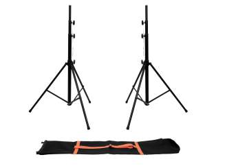 Eurolite Set 2x LS-1 EU Stahl + Tragetasche 