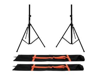 Omnitronic Set 2x BS-2 EU Boxenhochständer + 2x Tragetasche 