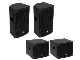 Omnitronic PA Set AZX passiv XL 