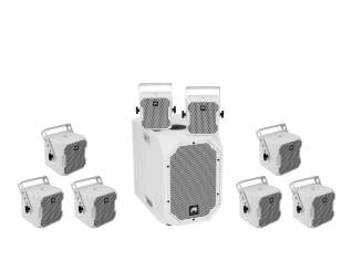 Omnitronic Set BOB-10A ws + 8x BOB-4 ws 