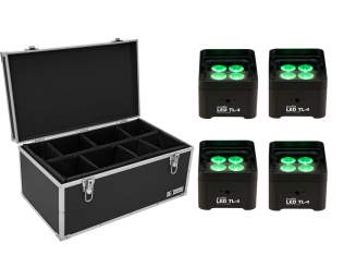 Eurolite Set 4x LED TL-4 Trusslight + Case 