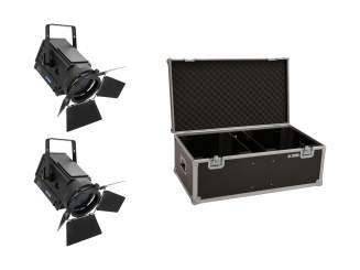 Eurolite Set 2x LED THA-150F + Case 