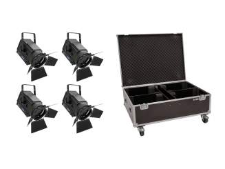 Eurolite Set 4x LED THA-150F + Case 